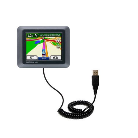 Coiled Power Hot Sync USB Cable suitable for the Garmin nuvi 510 with ...