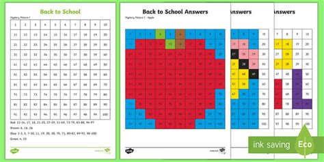 Colour By Number | Colour it on the Hundred Chart | Twinkl