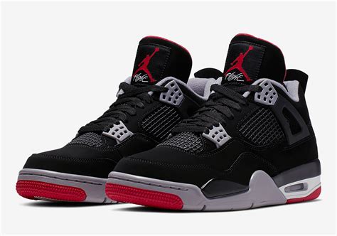 Air Jordan 4 Bred - 2019 Release Guide + Store List | SneakerNews.com