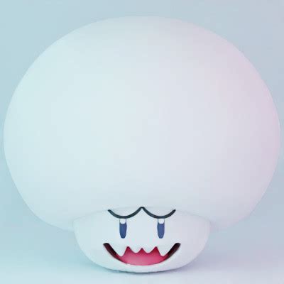 Boo Mushroom From Mario's Games - 3D Model by clickdamn