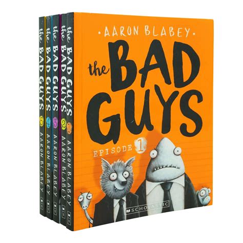 The Bad Guys Episodes 1-5 Collection 5 Books Set By Aaron Blabey - Age — Books2Door