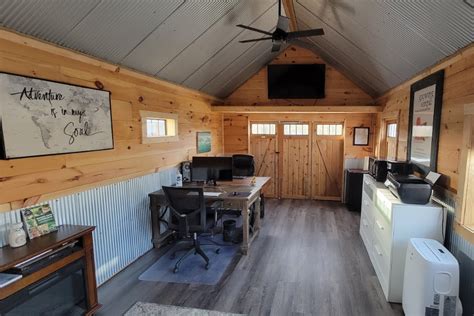 How To Convert A Shed Into A Home Office - The Perfect Office!