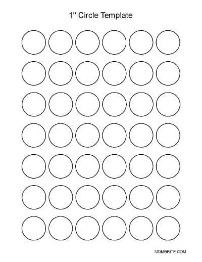 Free Printable Circle Templates and Outlines (Small to Extra Large) | Mombrite