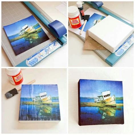 Canvas | Canvas printing diy, Diy canvas, Diy craft projects