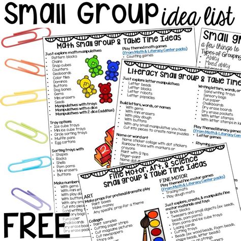 Small Group Games For Youth