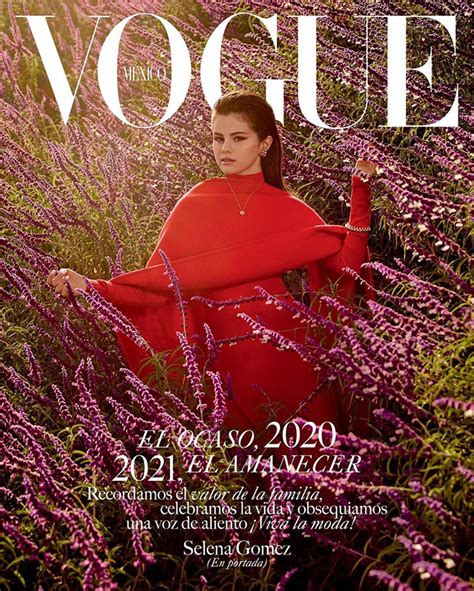 Selena Gomez Covers Vogue Mexico December 2020 January 2021 Issue