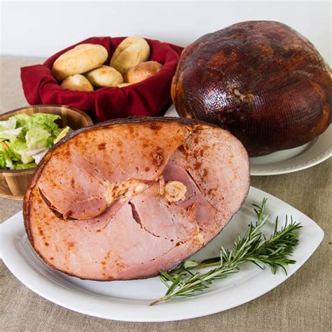 Hickory Smoked Semi-Boneless Ham – Nolechek's Meats, Inc.