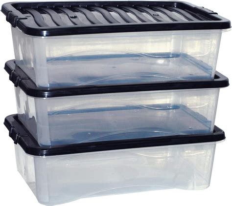 Clear Plastic Storage Boxes