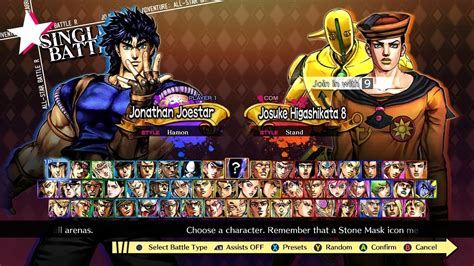 Jojo's bizarre adventure fighting game pc - spaceress