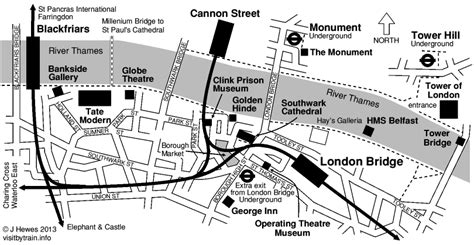 London Bridge Station Layout Map