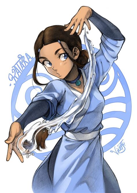 Katara by Vinetsu on DeviantArt | Avatar, Aang, Heróis marvel