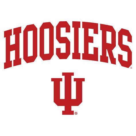 Indiana University Hoosiers Mascot Arch Logo Short Sleeve T Shirt - Wh – Underground Printing