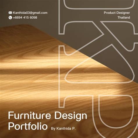 Furniture Design Portfolio by Kanthida P. by กานต์ธิดา ป้อมสกุล - Issuu