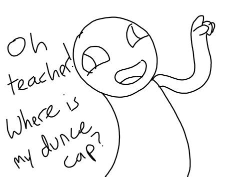 Dunce Cap by PirateEnderFox on DeviantArt