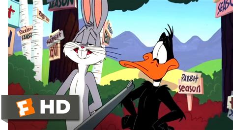 Looney Tunes: Back in Action (2003) - Bugs Bunny vs. Daffy Duck Scene ...