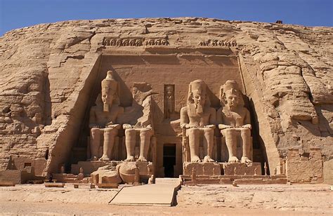 Abu Simbel Temples - Historic Sites of Egypt - WorldAtlas.com