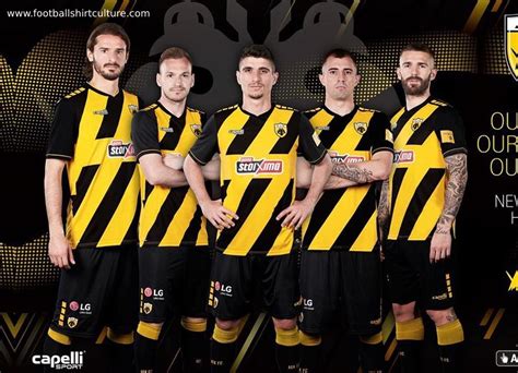 AEK Athens 2019-20 Capelli Sport Home Kit | 19/20 Kits | Football shirt ...