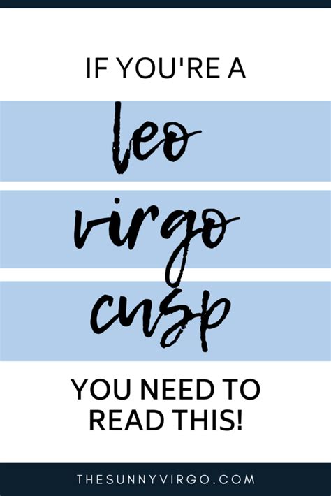 Leo-Virgo Cusp: Dates, Traits & How to Live Being One > The Sunny Virgo