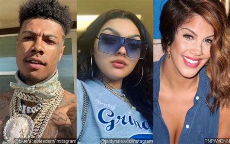 Blueface's Baby Mama Jaidyn Alexxis Reacts After He Shows 'Bad Girls Club' Alum Rocky at His House