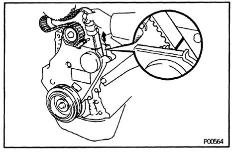 AUSTRAL 5S-FE Engine Timing Belt for Toyota Instructions