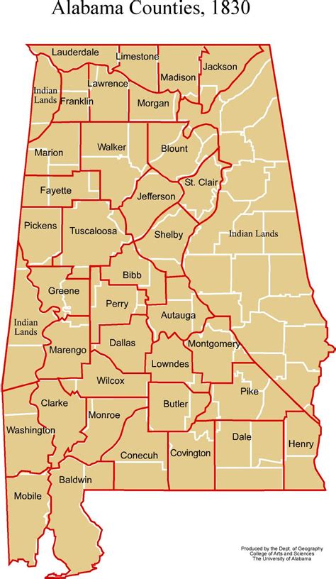 Alabama Maps - Historic