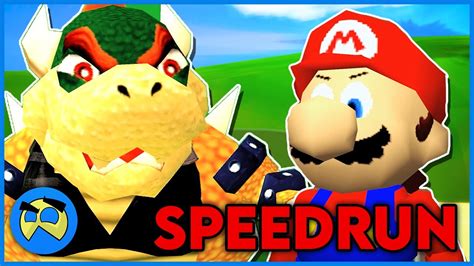 Super Mario 64 SPEEDRUN - YouTube