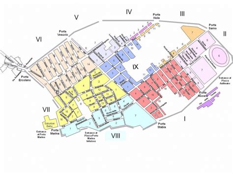 File:map Of Thermae And Sports Places In Pompeii - Wikimedia Commons - Printable Map Of Pompeii ...