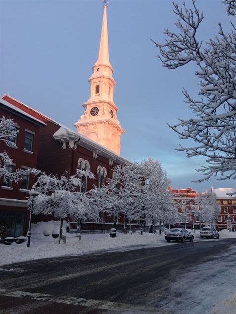 © Photo: Sunrise Downtown After the Storm, Portsmouth | PortsmouthNH.com