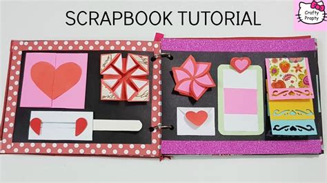 Scrapbook Tutorial.How to make Scrapbook.DIY Scrapbook Tutorial ...