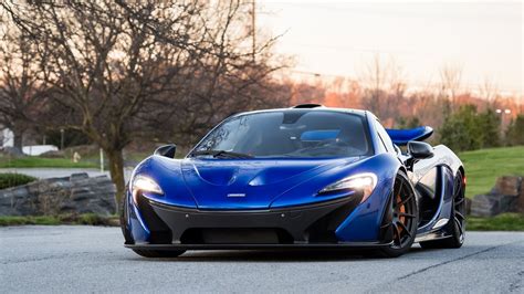 Mclaren P1 Blue