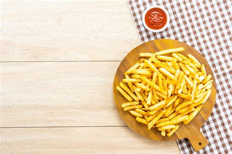 French fries with ketchup 2032907 Stock Photo at Vecteezy