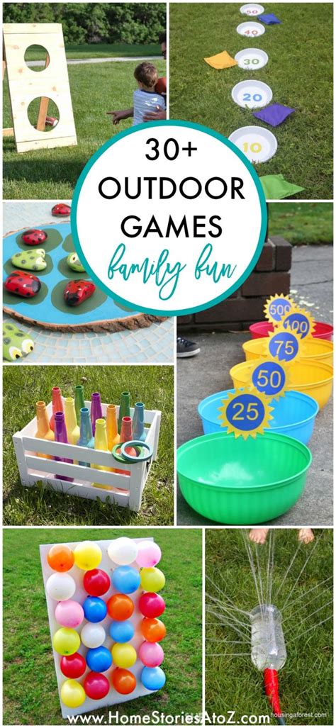 30+ Fun Outdoor Games for Kids