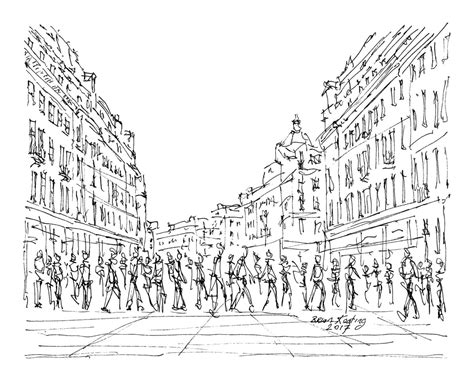 London Cityscape Drawing at GetDrawings | Free download