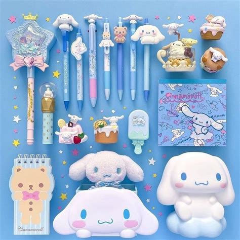 Sanrio Cinnamoroll Stationery Set Cute school stationary, Cute stationary school supplies, Hello ...