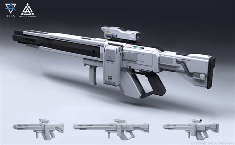 [ WIP ] Sci - Fi Rifle — polycount