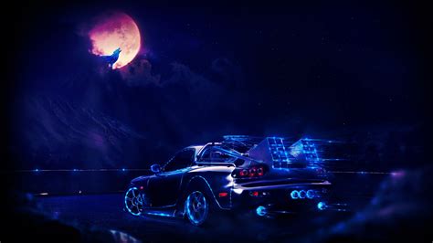 artwork, Concept Art, Fantasy Art, Car, Neon Wallpapers HD / Desktop ...