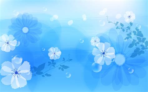 Light, Blue, Wallpaper, For, Desktop | Blue flowers background, Flower background images, Blue ...