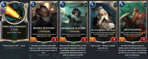 Senna and Flavor in Cards ! Runeterra.AR : r/LegendsOfRuneterra