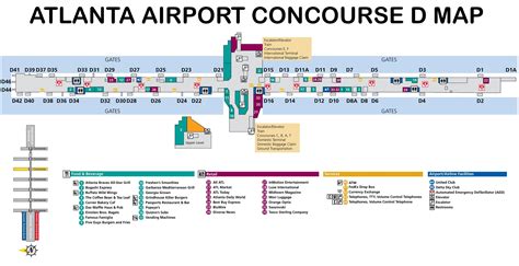 Atlanta Airport Map: A Comprehensive Guide For Travelers