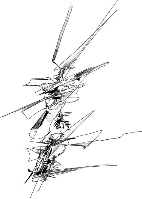 Organic Lines #3 Drawing by Jason Williams | Fine Art America