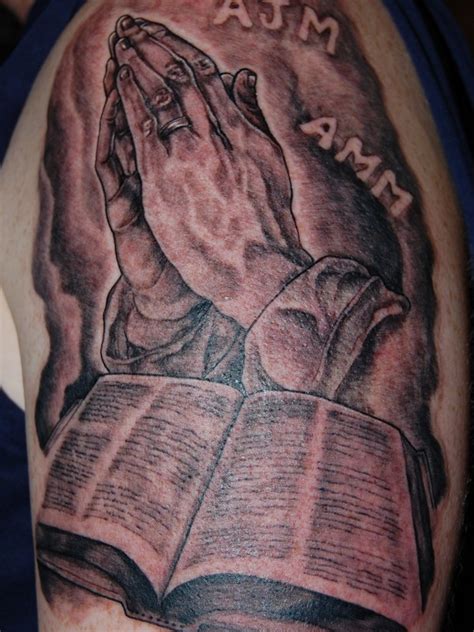 37 Cool Praying Hands Tattoo Designs With Meanings - Body Art Guru