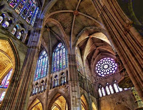 Interior catedral de León | Catedral, La catedral de leon, Catedral gotica