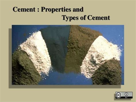 Properties of Cement