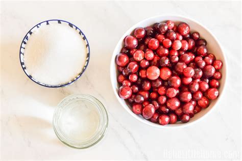 Homemade Cranberry Sauce (Easiest Recipe) | Hello Little Home