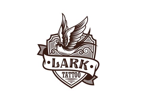 Lark Tattoo by Daniel Bodea / Kreatank on Dribbble