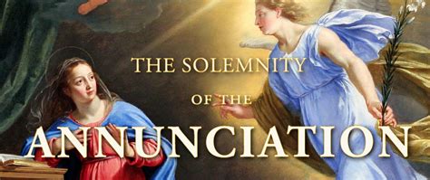 The Solemnity of the ANNUNCIATION « One More Soul