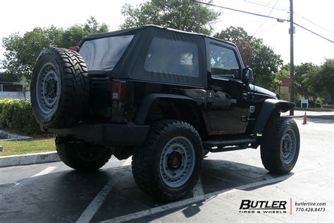 Jeep Wrangler with 20in Black Rhino Armory Wheels exclusively from ...