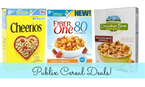 Publix Cereal Deals: Cheerios, Fiber One, Cascadian Farms + More :: Southern Savers