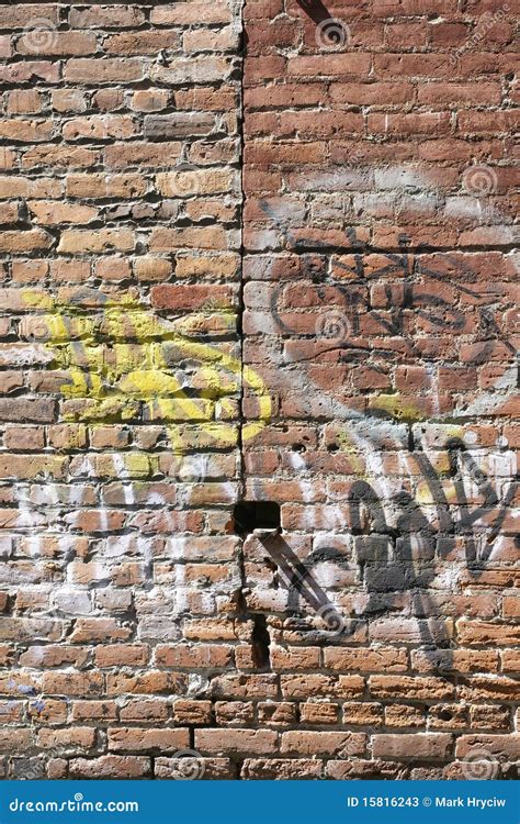 Brick Wall Graffiti