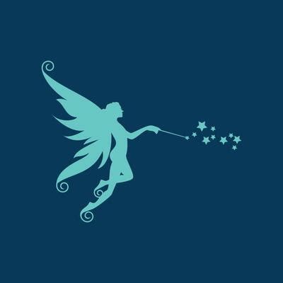 Fairy Logo Vector Art, Icons, and Graphics for Free Download